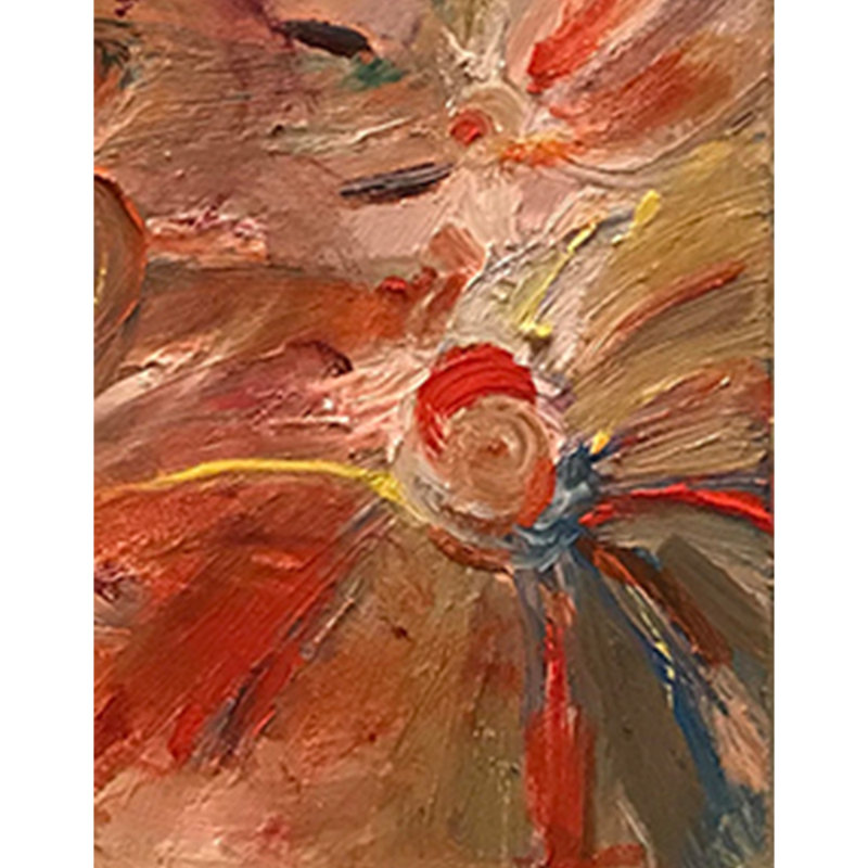 Thanksgiving Painting by Irina Gorbman, 11" H x 14" W