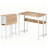 Foldable Desk With Storage Bag,Shelf And Wheels For Small Spaces,Home  Office-822436932
