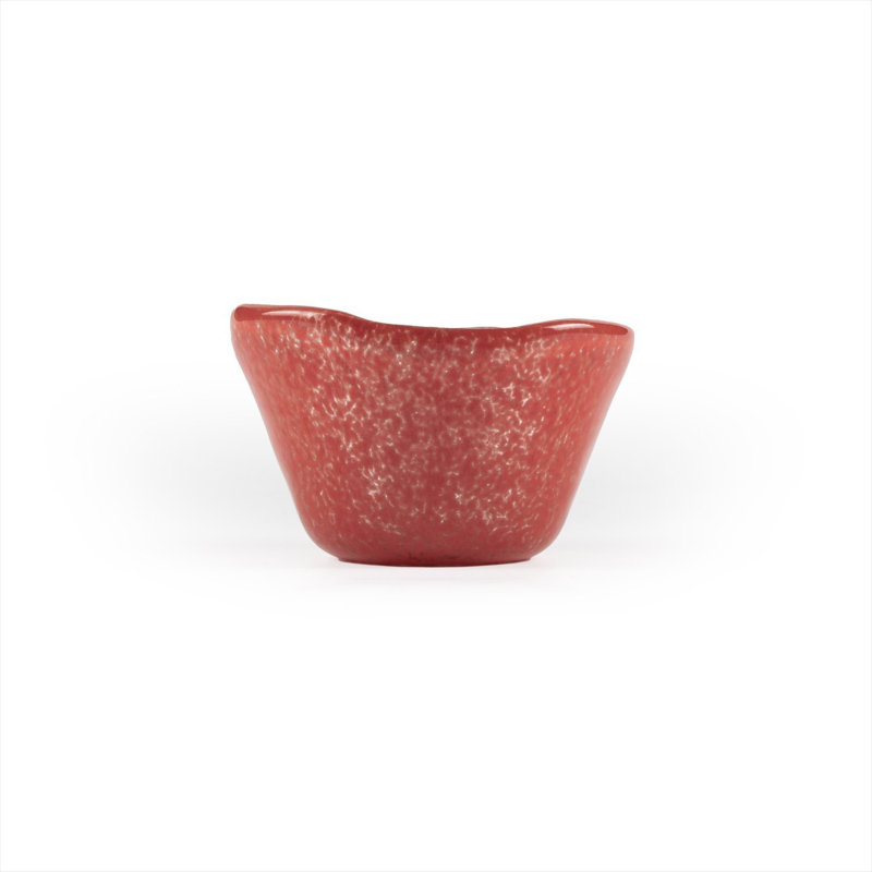 Diamètre de la vaisselle en verre: H 3,25 po: 2 po Ramequin rond en verre (ensemble de 4), Rouge