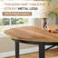 Round Metal Base Dining Table