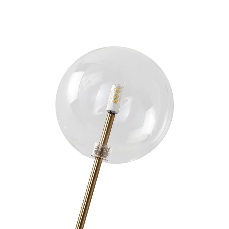 Monsey 165cm Gold Tree Floor Lamp