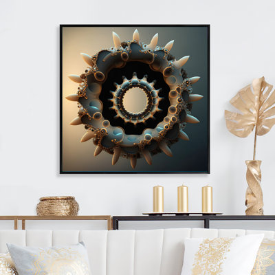 3D Fractal UniverseI sur impression sur toile
