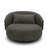 Dubenky Upholstered Swivel Cuddler Chair-1832350184