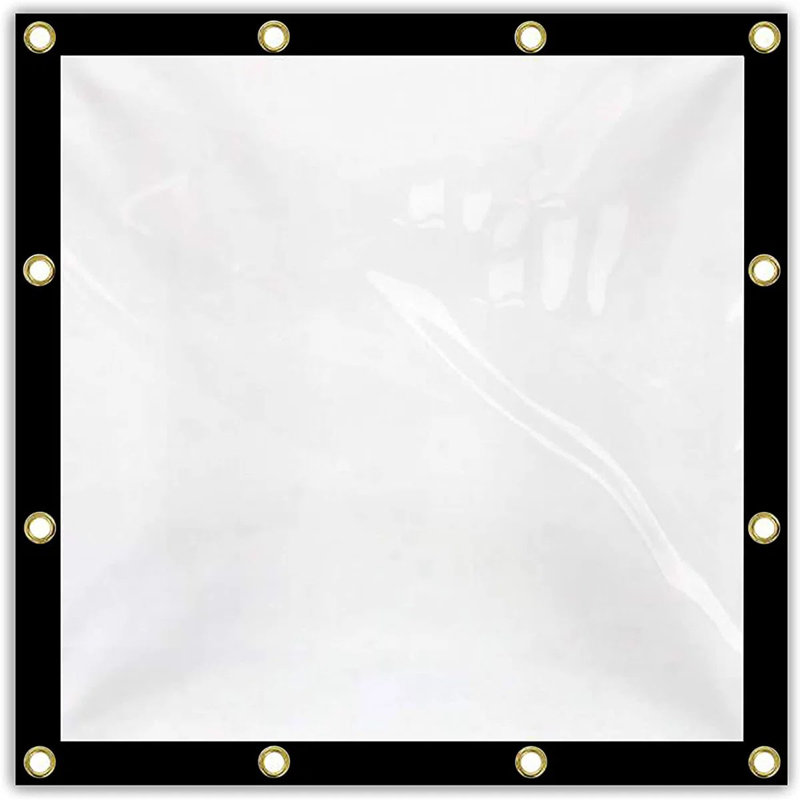 Blue Elephant Clear Screen, 182.9cm H x 365.8cm W x 0.1cm D