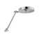 Universal Showering Components 2.5 GPM Shower Head with Select
