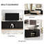 Buffet 57,9 "avec 3 tiroirs, tablette réglable-1534469010