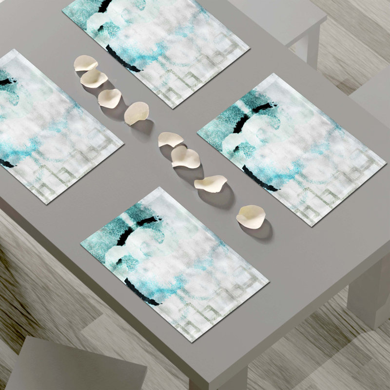 Napperon abstrait en polyester