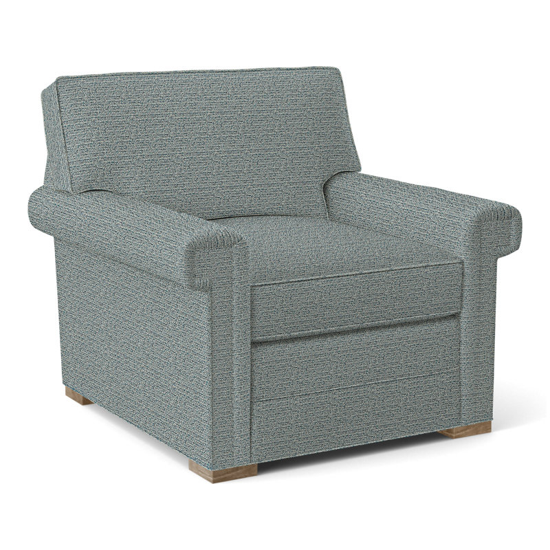 Fauteuil 36 po Davidson, Non, Cobalt Tuck, Hampton