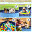Baignoire pliable en plastique 57 po-125206660