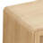 Arc Shaped Corner Rattan Cabinet With 6-Drawers, Natural Wood And Particle Board For Versatile Storage In Living Room, Bedroom, And Kitchen-432684598