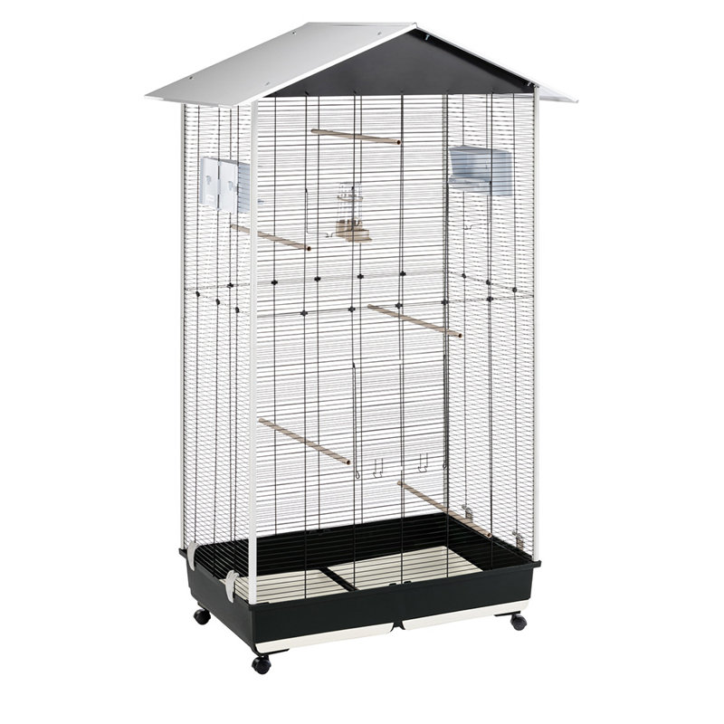 165.5cm Floor Bird Cage with Wheels