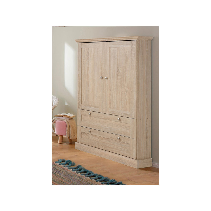 Rawls Manufactured Wood Wardrobe, Sonoma Oak