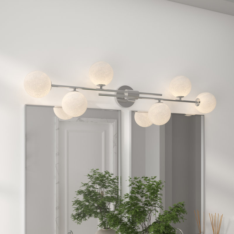 6-Light Vanity Light, Chromium