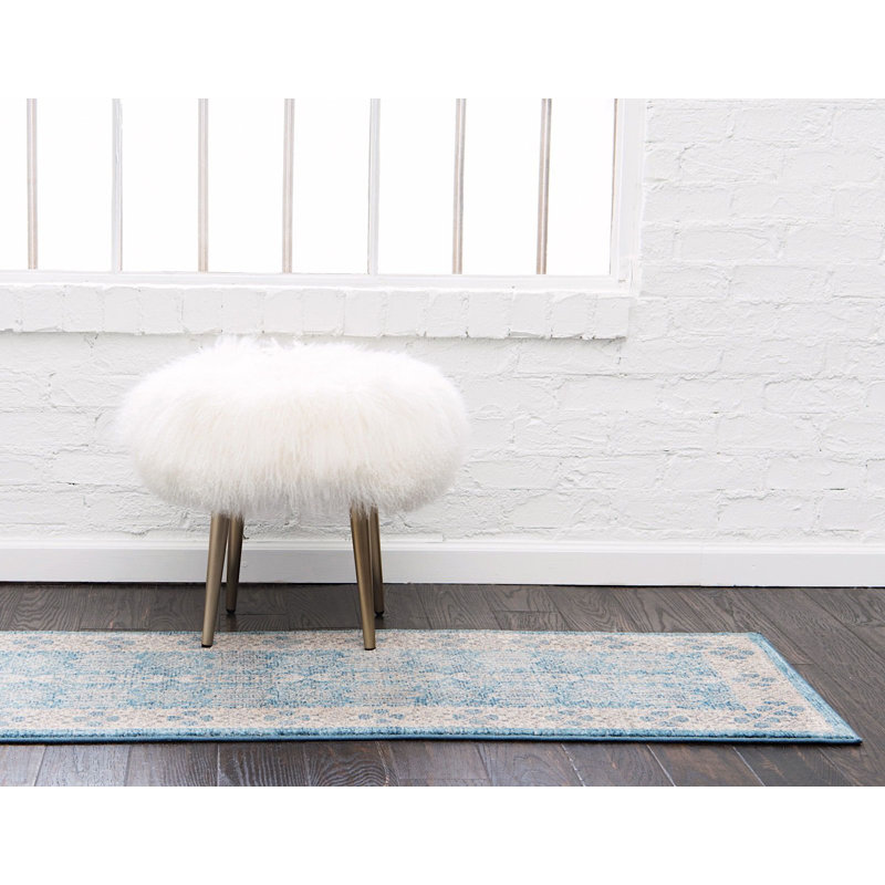 Linz Ikat Indoor Rug, Runner 2'7" x 10'