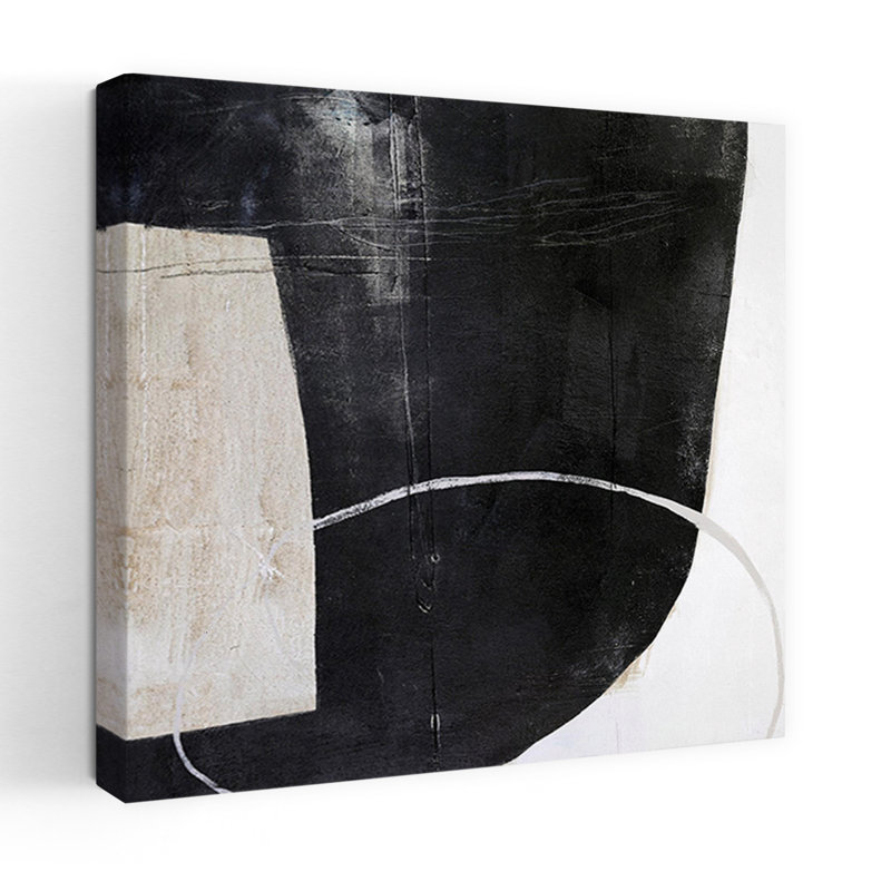 Sorte de pierre, art minimaliste abstrait, H 36 po x l 36 po