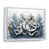 Cadre flottant blanc