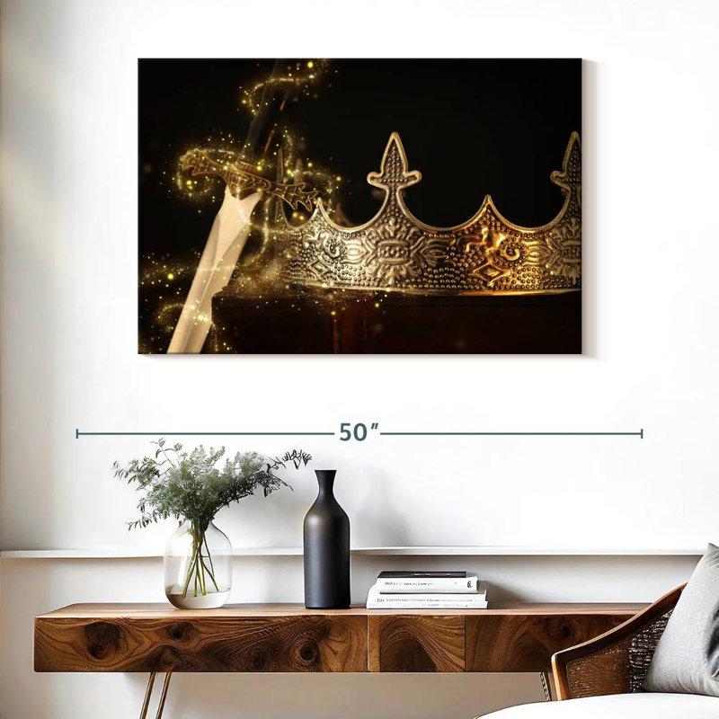 Mait Magical Sword Crown, 26" H x 39" W