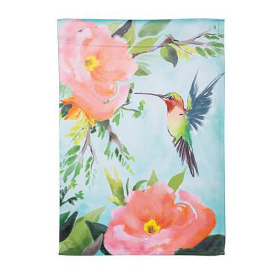 Drapeau de jardin colibri en suède