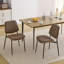 Chaises de salle à manger de style Mid-Century rétro pour cuisine, ensemble de 2-690957082-692829381