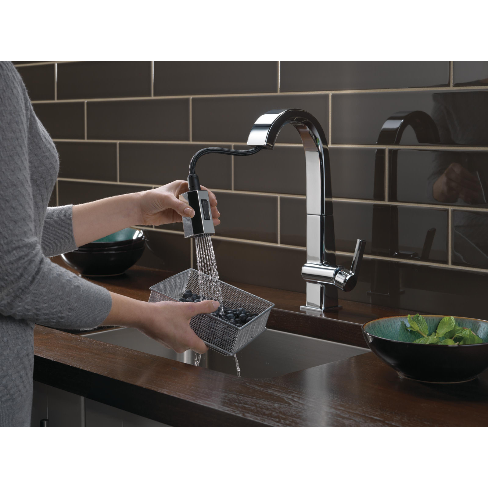 Pivotal Pull-Down Bar Faucet, Chrome