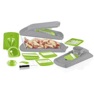 13 Piece Vegetable Slicer Food Container Chopper Dicer Set