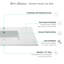 Dessus de salle de bain simple 37 po meuble-lavabo Voltaire