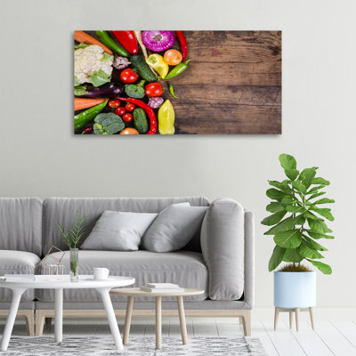 Vegetables - Wrapped Canvas Print