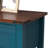 Farmhouse Style Console Table With 2 Drawer And Bottom Storage Shelf For Entryway-1997626287