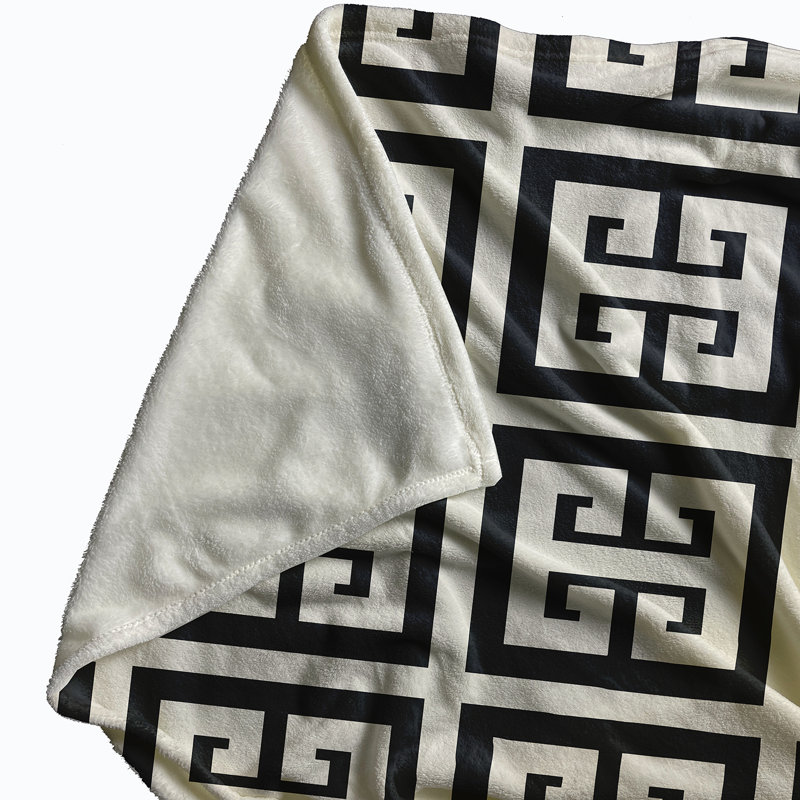 Subline Fleece Throw Blanket, 60" W x 80" L, 1.95, Shark Blue