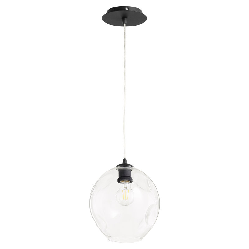 Giolou 1 - Light Single Pendant, Noir