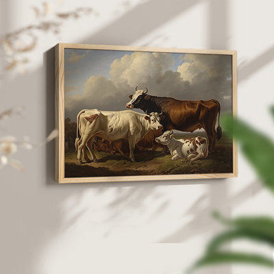 Faune, série XXVII, reproduction encadrée