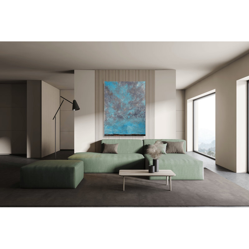 Big Sky - Artist Enhanced Canvas Print, 48" H x 36" W x 1.5" D, Wrapped Canvas