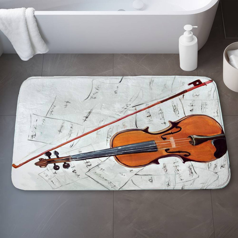 Fade Microfiber Non-Slip Bath Mat