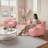 59" Wide Bean Bag Chair,Corduroy Lazy Sofa,Loveseat-400187990
