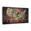 «Car Plate USA Map», reproduction sur toile-92760671