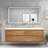 Azden 70.6" Wall-Mounted Double Bathroom Vanity Set-907666606