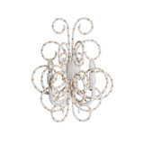 Wood Bead Wall Sconce