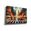 Toile épique Graffiti «Urban Abstract 1» par Rey Klimt, 26 po x 18 po-111161417
