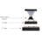 Luxor Black 4x4 and 5x5 Solar LED Deck Post Cap Light with Warm White and Hi/Lo Mode for Backyard and Wood Fence(2-Pack)-97681075