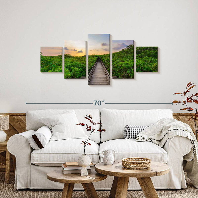 Mangrove Trail, 24" H x 55" W
