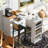 Versatile Rolling Kitchen Island with Multiple Features for Enhanced Cooking Experience-1491545952