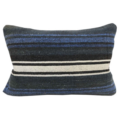 Graham Wool Lumbar Pillow Cover & Insert