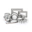 Waterside 56pc Grey Brompton Combo Dinner Set