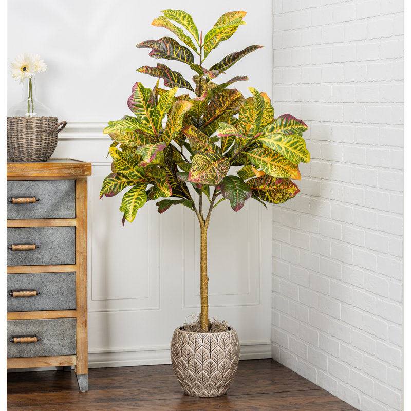 48'' Faux Foliage Tree in Pot