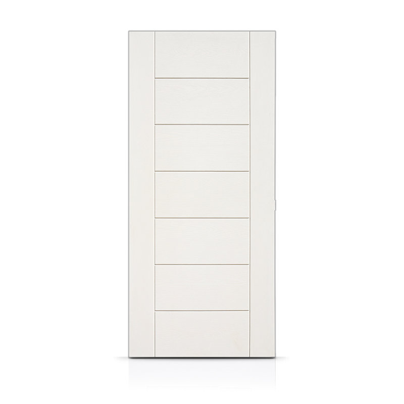 Dalle de porte d'entrée extérieure moderne, Blanc