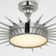 Soleil 1 - Light LED Semi Flush Mount by Suzanne Kasler