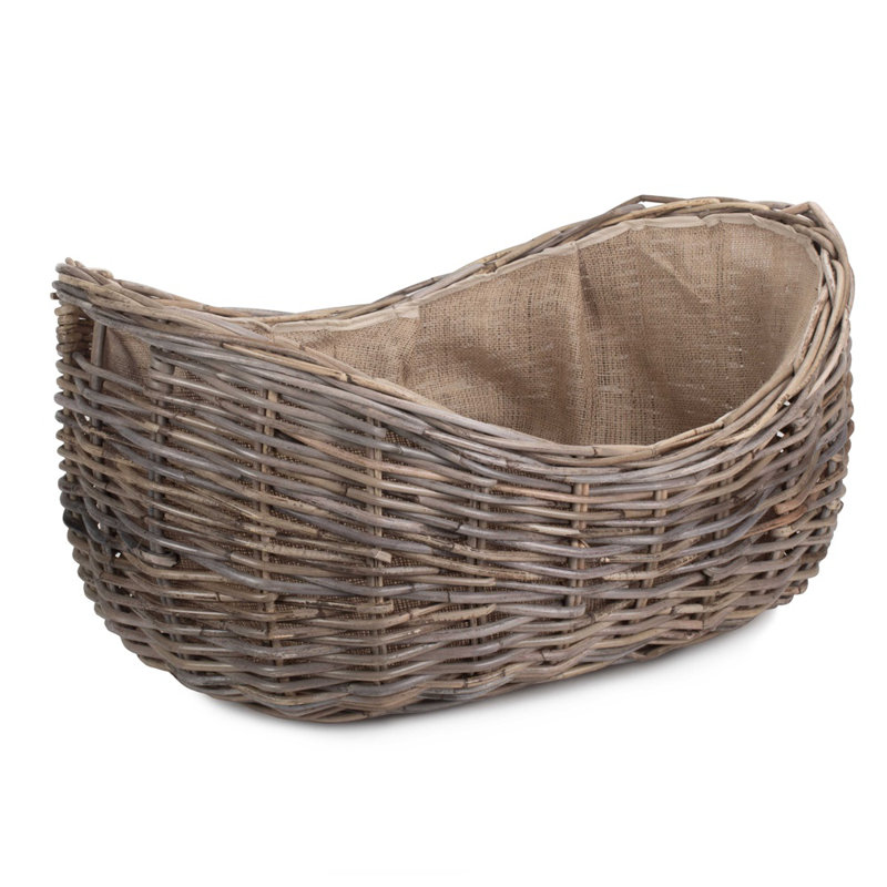 Ecker Rattan Log Carrier