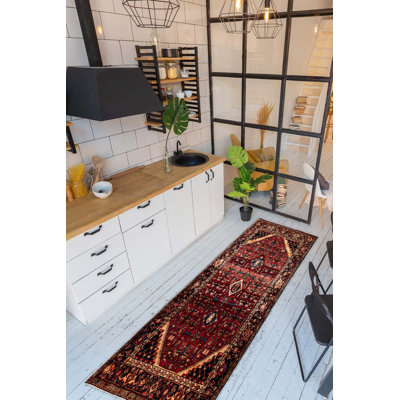 Konya Anatolian Red Rug 4'4" x 11'5"
