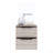Nightstand Cervants, Two Drawers, 18" High Nightstand-205285740