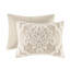 Ensemble de housse de couette pour lit double / grand 3 pièces en housse de couette en chenille de coton touffeté, aspect doux, certifié OEKO-TEX-122455577